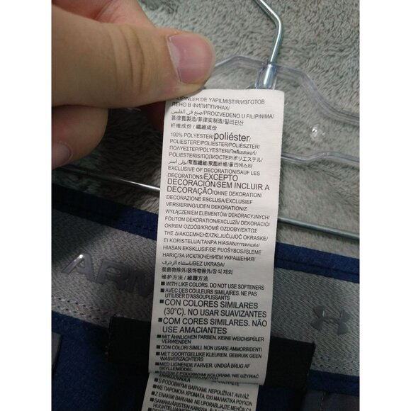 Under Armour Pants Mens 34x32 Blue Match Play Vented Golf Lightweight - Picture 8 of 10